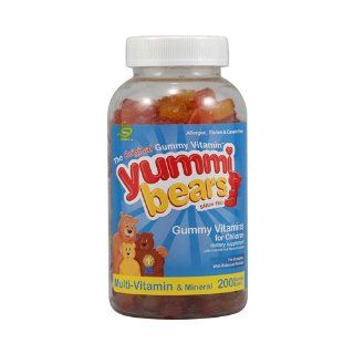 Hero Nutritionals Yummi Bears Gummy Vitamins for Children    200 Gummies Health & Personal Care
