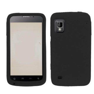 ZTE N860 WARP Soft Skin Case Solid Black Skin U.S Cellular Cell Phones & Accessories