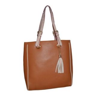 Womens Blingalicious Leatherette Handbag Q2024 Camel