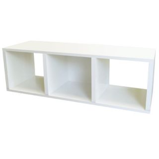 Way Basics Eco Friendly Cozy 12.8 Bench BS CB 1 WE Color White