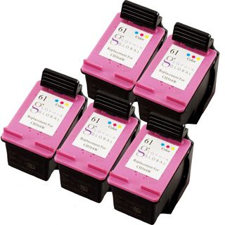 Sophia Global Remanufactured Ink Cartridge Replacement For Hp 61 (5 Colors)