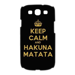 Custombox Keep Calm Samsung Galaxy S3 I9300 Case Hard Case Plastic Hard Phone Case Samsung Galaxy S3 DF00310 Cell Phones & Accessories