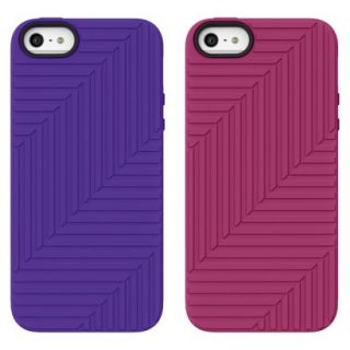 Belkin 2 Pack Flex Case for iPhone5   Pink/Purpl