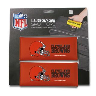 Nfl Cleveland Browns Original Patented Luggage Spotter (set Of 2)