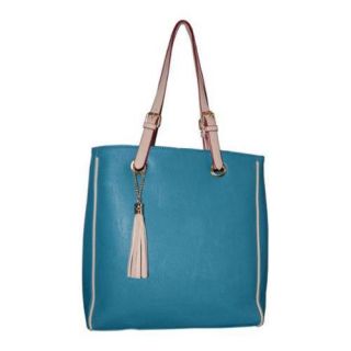 Womens Blingalicious Leatherette Handbag Q2024 Blue