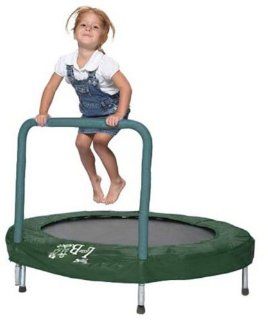 Bazoongi 48" Trampoline Bouncer with Easy Hold Handle Bar   Green Toys & Games