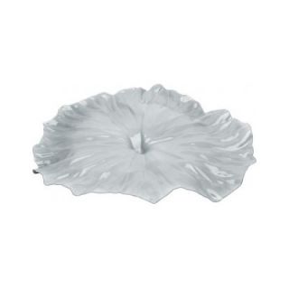 Alessi A Lotus Leaf Centerpiece YHC01 B/YHC01 W Color Milky White