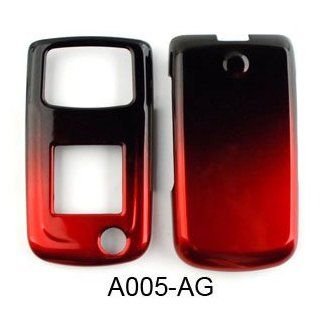 Samsung Rugby 2 ( Rugby ii) A847 Two Tones, Black and Red Hard Case/Cover/Faceplate/Snap On/Housing/Protector Cell Phones & Accessories