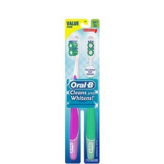 Oral B Advantage 3D White Vivid Toothbrush, Soft Head Twin Pack Health & Personal Care