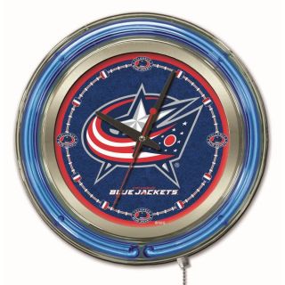 Holland Us Nhl Neon Logo Clocks