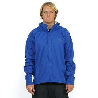 Mountain Hardwear Mountain Hardwear Mens Blue Effusion Hooded Jacket Blue Size XL