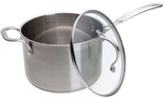Simply Calphalon Stainless Collector's Edition 4 Quart Saucepan with Cover Kitchen & Dining
