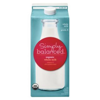 Simply Balanced™ Organic Whole Milk .5 gal