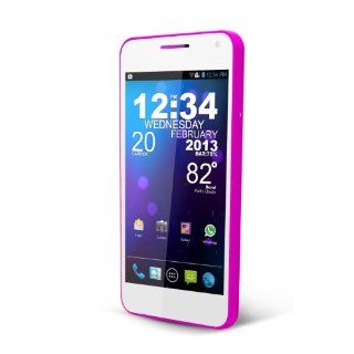 BLU Vivo 4.3 D910a Unlocked Phone with 4.3 Inch Super AMOLED Plus Display, Dual SIM 3G 850/1900, Dual Core 1GHz Processor, Android 4.1.1Jelly Bean, and 8 MP Camera   US Warranty Cell Phones & Accessories