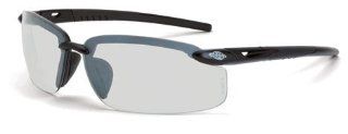 Crossfire 29215 ES5 Safety Glasses Indoor / Outdoor Lens   Matte Black Frame   Crossfire Indoor Outdoor Lenses  