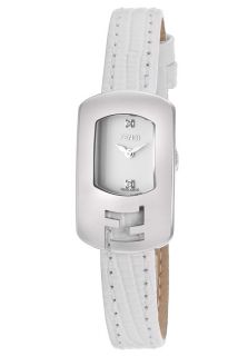 Fendi F300024041D1  Watches,Womens Diamond Chameleon White Dial White Genuine Leather, Luxury Fendi Quartz Watches