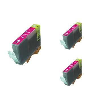Basacc Magenta Cartridge Set Compatible W/ Canon Bci 5 (pack Of 3)