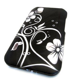LG LS855 Marquee White Daisy Rubberized Feel Rubber Coated Hard Smooth Sprint Case Skin Cover Protector Cell Phones & Accessories