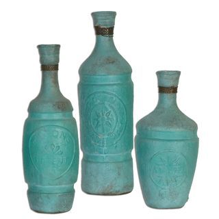 Jalanili Terracotta Vases (set Of 3)