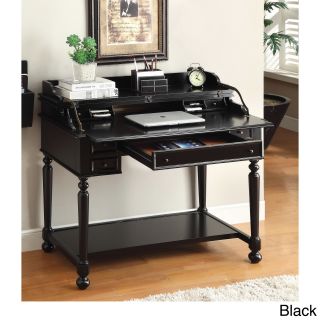 Furniture Of America Traditional Multi storage Pull out Secretary Writing Desk