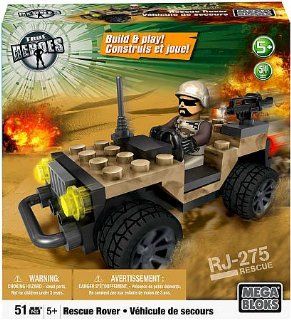 True Heroes Exclusive Mega Bloks Set Rescue Rover Toys & Games