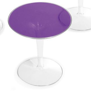 Kartell TipTop Table 8600 Finish Transparent Violet