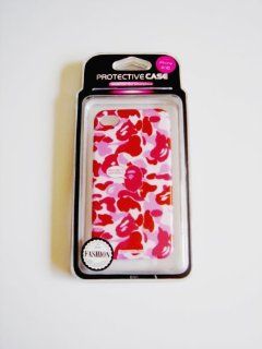 Fashion Pink Camouflage Baby Milo Hard Case for Apple Iphone 4/4s Cell Phones & Accessories