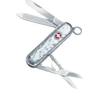 Victorinox Swiss Army Classic Hammered Sterling Silver Swiss Army Knife