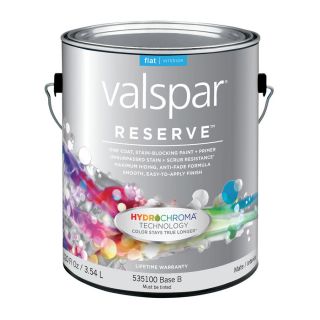 Reserve Reserve 120 oz Interior Flat Multicolor Latex Base Paint and Primer in One with Mildew Resistant Finish