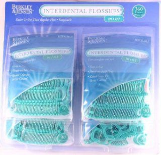 Berkley & Jensen Interdental flossups mint (360 pieces) Health & Personal Care