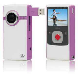 FLIP Video Ultra 2 Mini Camcorder   Pink      Electronics