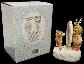 Cherished Teddies Rudolph & Me Musical Figurine   Holiday Figurines