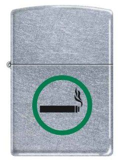 Zippo Smoking Permitted Brushed Chrome Lighter Health & Personal Care