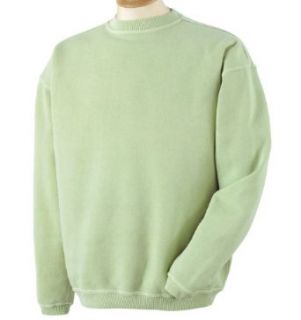 Authentic Pigment Youth 11 oz. Pigment Dyed Ringspun Cotton Fleece Crew   at  Mens Clothing store