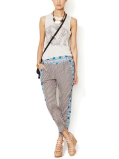 Mixed Print Easy Pant  by Free People