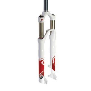 RockShox Sid Team 100mm White/Red Disc Only, No Remote  Bike Forks  Sports & Outdoors