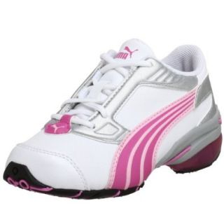 PUMA Infant/Toddler 182475 Alacron L II Sneaker,White/Pink/Peach/Silver,5 M US Toddler Shoes