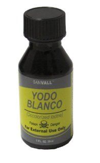 Sanvall Decolorized Iodine   White Iodine   Yodo Blanco Health & Personal Care