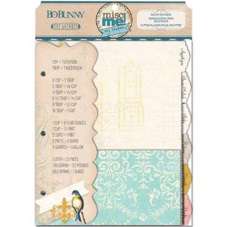 Bo Bunny 14827043 Misc Me Binder Dividers The Avenues Recipe Kitchen & Dining