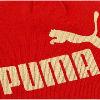 Puma Mens No.1 Beanie   Red      Clothing