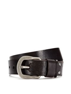 Bridgehampton Leather Belt by Robert Graham Accessories
