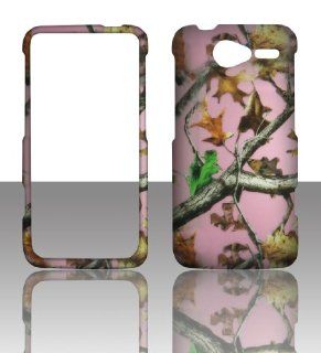 2D Pink Camo Trunk V Motorola Electrify M XT901 U,S Cellular Case Cover Hard Phone Case Snap on Cover Protector Rubberized Touch Faceplates Cell Phones & Accessories