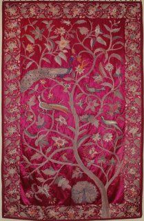 PC901X Antique Ottoman Empire   Turkish Tapestry, circa 18th or early 19th century, Silk  