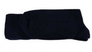Footgalaxy Premium Quality Non binding Diabetic Sock (Crew 10 13, Navy) Clothing