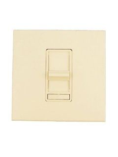 Leviton 26666 31I 1200VA 900W, 120V, Single Pole & 3 Way, Renoir Preset Electro Mechanical Electronic Mark 10 Powerline, Slide Dimmer, Wide Fin, Ivory   Wall Dimmer Switches  