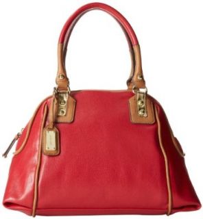 Nine West Have A Picnic Satchel,Ruby Red,One Size Shoes