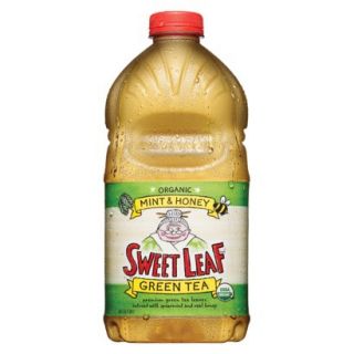 Sweet Leaf Organic Mint & Honey Green Tea 64 oz