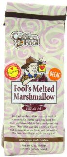 The Coffee Fool Espresso, Fool's Decaf Melted Marshmallow, 12 Ounce  Roasted Coffee Beans  Grocery & Gourmet Food