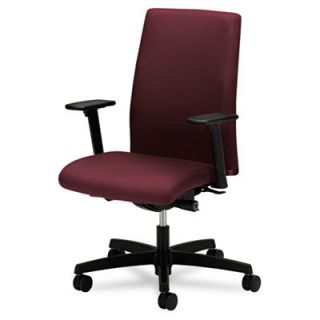 HON Ignition Series Mid Back Office Chair HONIWM3AHUNT69T Upholstery Wine