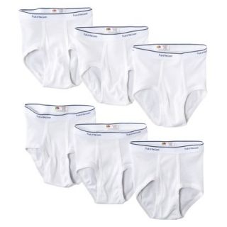 Fruit Of The Loom® Boys 6 pack Briefs   White
